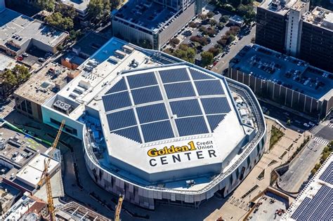 Golden 1 center - August 24, 2016 9:10 AM PDT. The newest and most technologically advanced arena in the NBA — Golden 1 Center — will debut with a brand new court for the Sacramento Kings this October ...